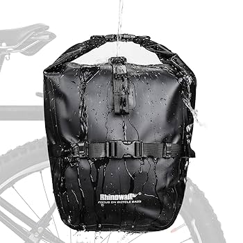 Amazon.co.jp: Rhinowalk 自転車 パニアバッグ 防水 20L大容量